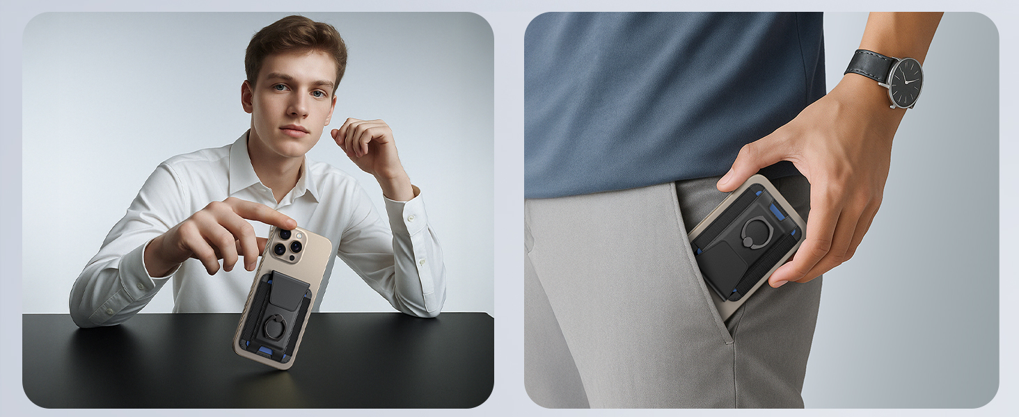 magnetic card holder