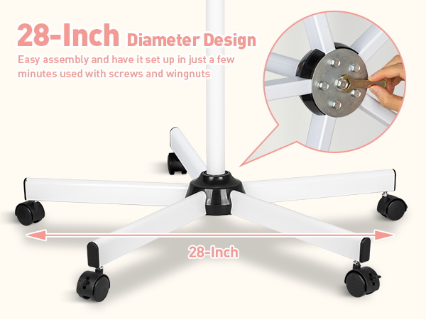 esthetician magnifying floor lamp