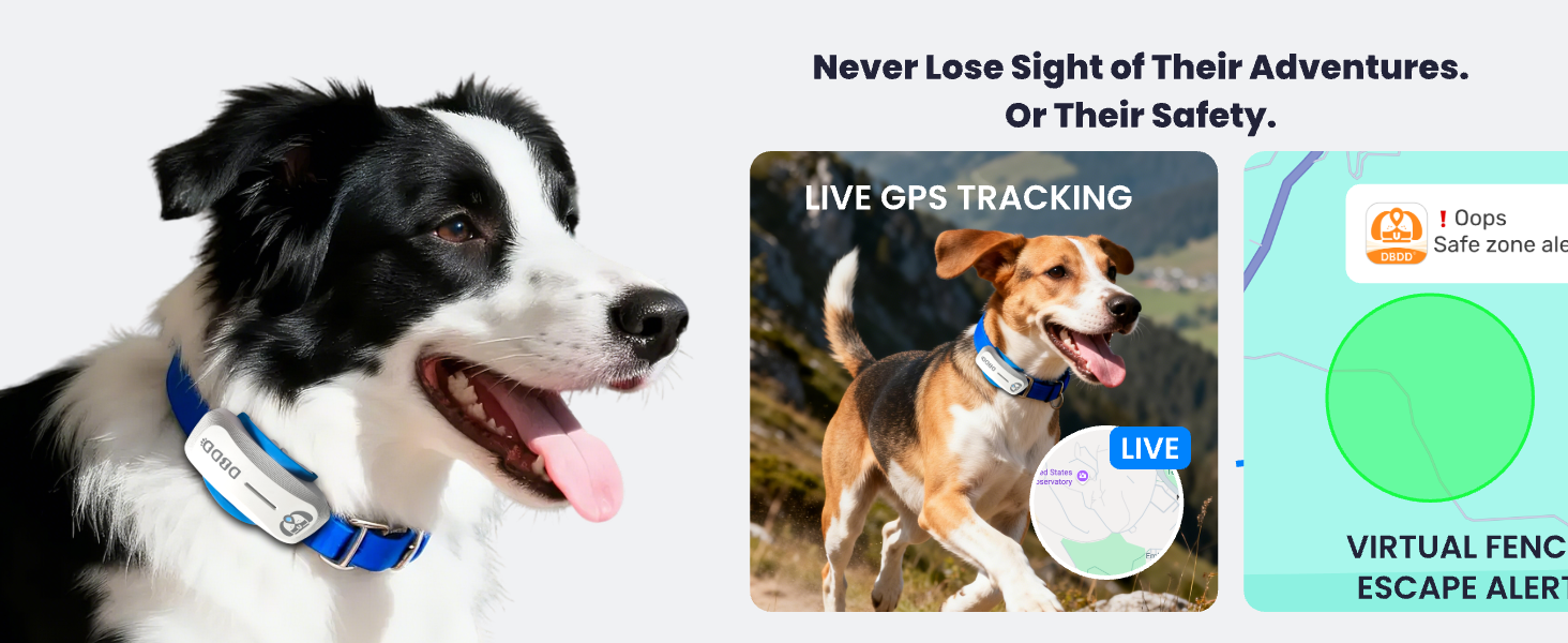LIVE GPS TRACKING. VIRTUAL FENCE &amp;amp; ESCAPE ALERTS