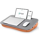 Lap Desk, ISTUDYNITURE Lap Desk with Cushion, Fits up to 17 inch Laptop, Laptop Stand with Device...