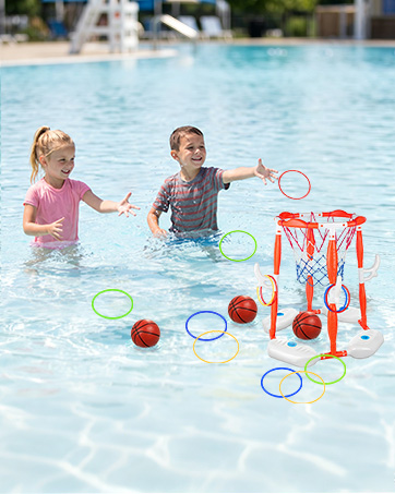 pool basketball hoop