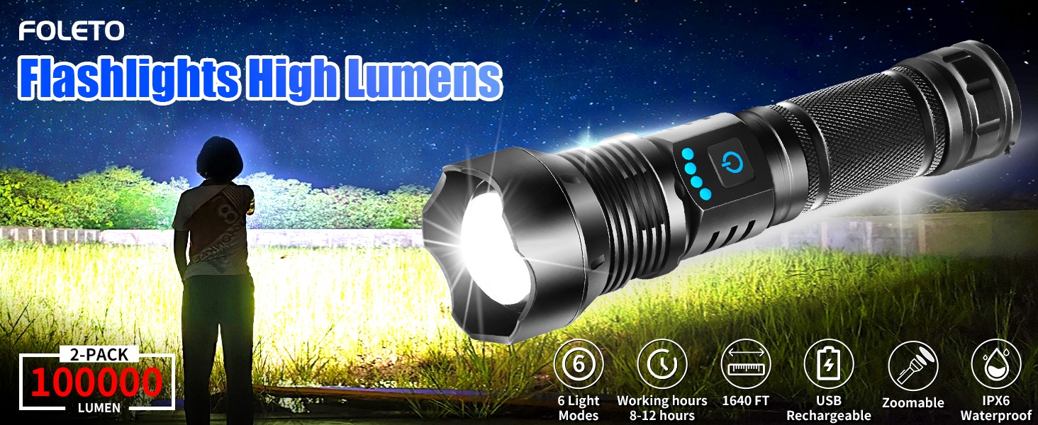 Flashlight LED Handheld Flashlights