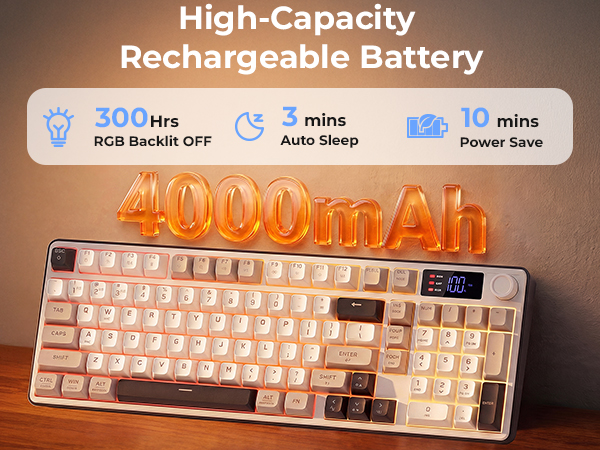 high capacoty rechargeable battery