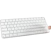 Allinside Silicone Keyboard Cover for iMac Magic Keyboard A2449/A2450, Protective Skin for iMac 2...
