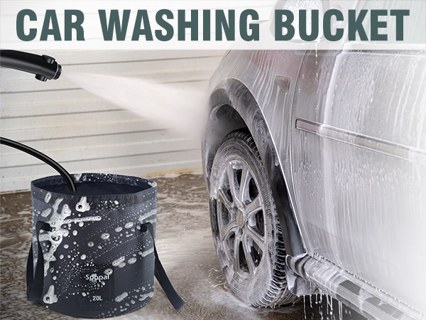 Foldable Bucket 20L for Camping