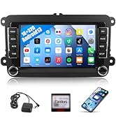 1+32GB Android Car Radio Stereo for Volkswagen VW Jetta Tiguan Beetle Passat Golf Polo Skoda 7" T...