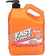 Fast Orange 25219 Pumice Lotion Hand Cleaner with Pump, 1 Gallon