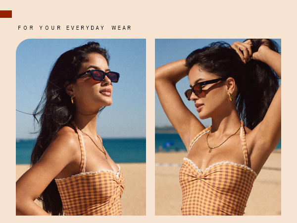 VANLINKER Skinny Sunglasses for Women VL9846