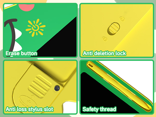 Functions of the writing tablet
