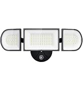 iMaihom 130W Led Flood Light Outdoor,Dusk to Dawn Outdoor Lighting, 13000LM Outdoor Lights, 3 Adj...