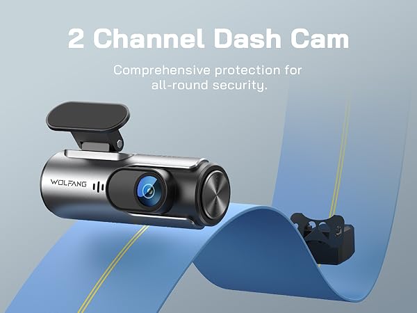 2 Channel Dash Cam