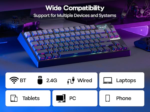 EPOMAKER G84 PRO Wireless Mechanical Keyboard