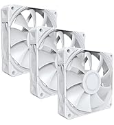 MONTECH E28 PWM 120mm Case Fan, 28mm Thick Fan for Enhanced Cooling Efficiency, PWM 4-Pin, FDB Be...