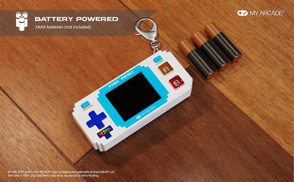 Tetris Pixel Pocket Player