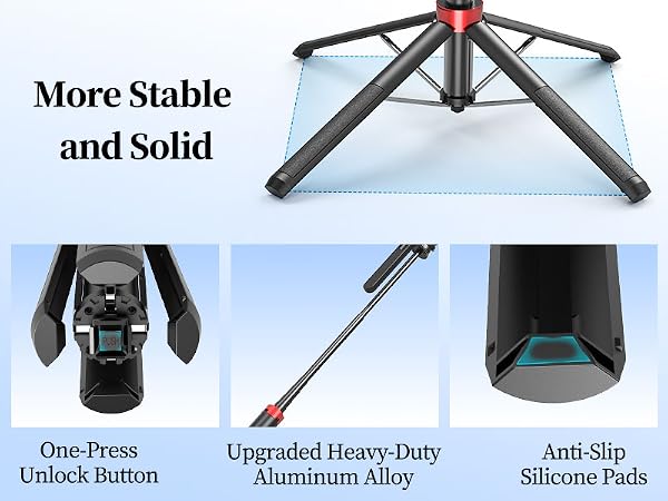 selfie stick tripod with remote