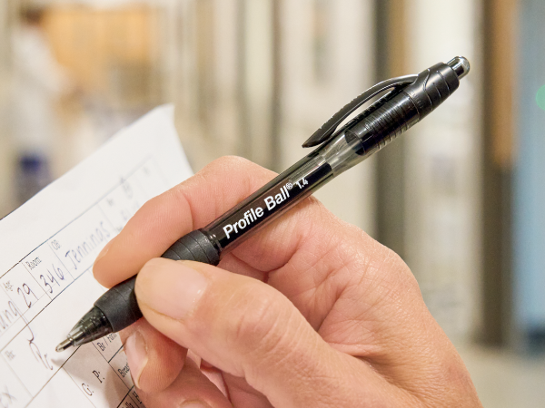 paper mate profile ballpoint pen black office school work student teacher school supplies form taxes