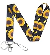 Yiflin Cute Neck Lanyard for Keys, Wallet, Id Card Holder, Cool Keychain Lanyard for Women, Men, ...