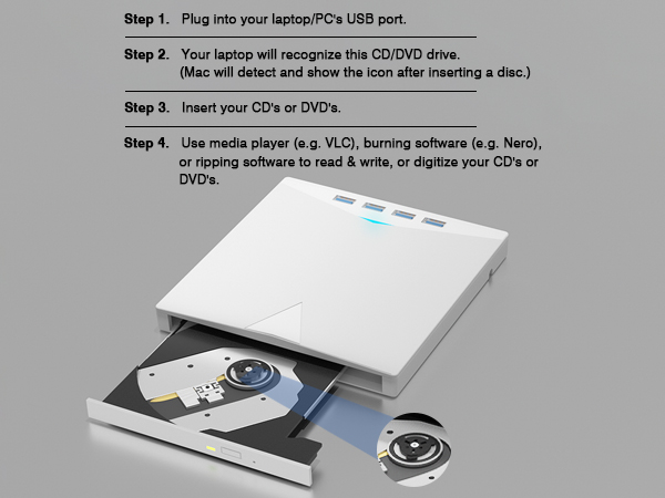 portable cd drive
