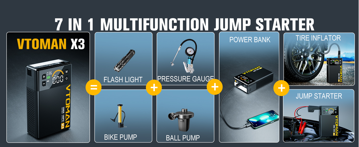 portable car jump starter jump starter with air compressor portable jump starter