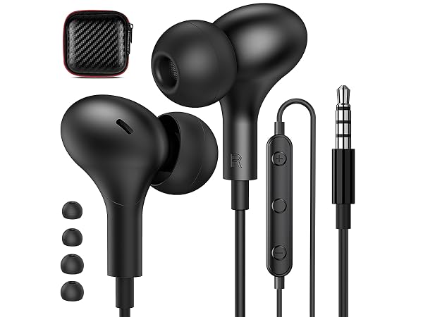 3.5mm wired earbuds