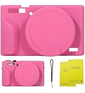 SZHSYJY Case for Canon Powershot G7 X Mark III Digital Camera,Soft Silicone Case for Canon Powers...