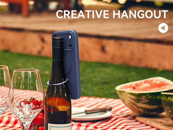 iphone 17 pro case with stand silicone slim compatible with magsafegsafe