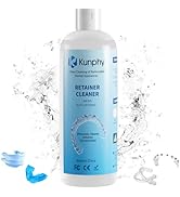 Ultrasonic Retainer Cleaner Solution for Ultrasonic Denture Cleaner-Professional Cleaning of Reta...