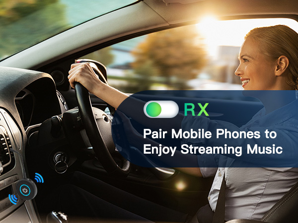 Bluetooth Transmitter Receiver for TV Airplane Home Stereo Wireless Adapter Low Latency Dual Link