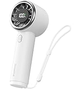 SWEETFULL Mini Fan Portable - Cute Handheld Turbo Fan with Rechargeable Battery, 5 Speeds, Small ...