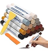 22 Wood Filler Sticks, Windspeed 20 Colos Wood Filler Putty Wax Crayons Furniture Repair Kit Putt...