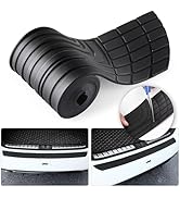 SINGARO Car Rear Bumper Protector, 41inch x3.4inch Car/SUV Universal Rubber Anti-Scratch Trunk Ex...