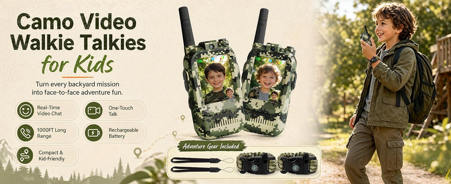 video walkie talkies for kids