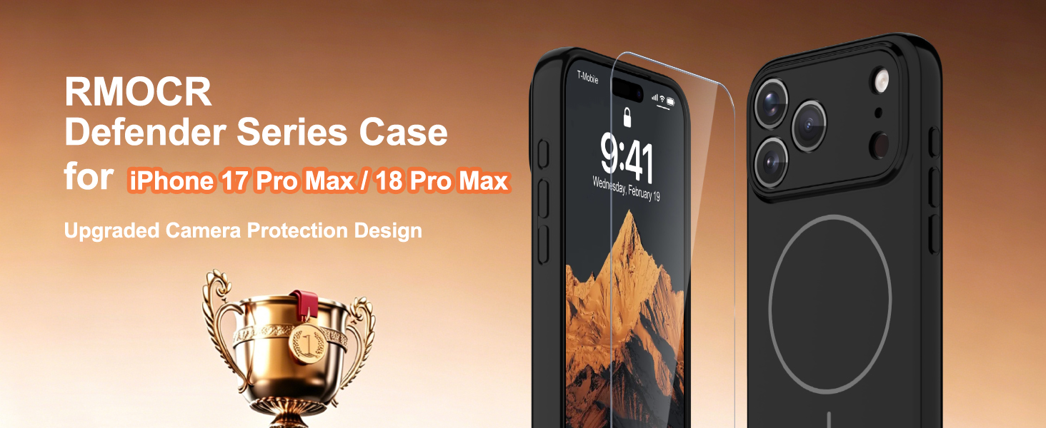 Compatible with iPhone 18 Pro Max/iPhone 17 Pro Max