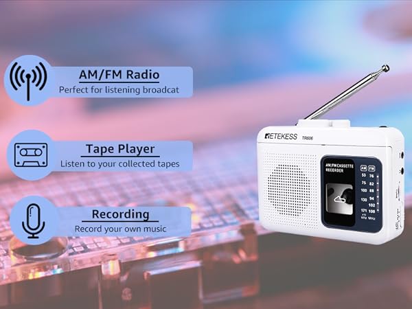 cassette tape player