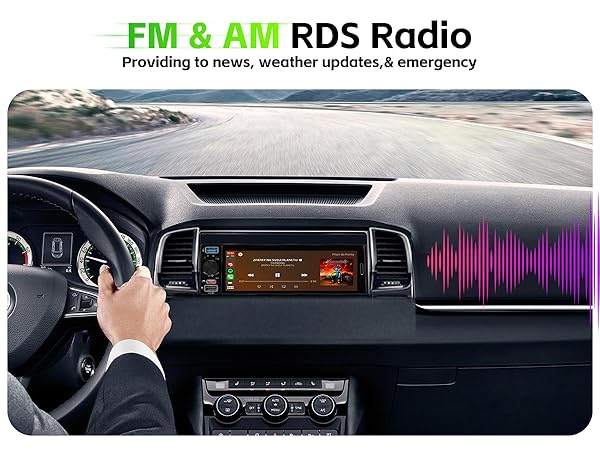 Single Din Car Stereo 