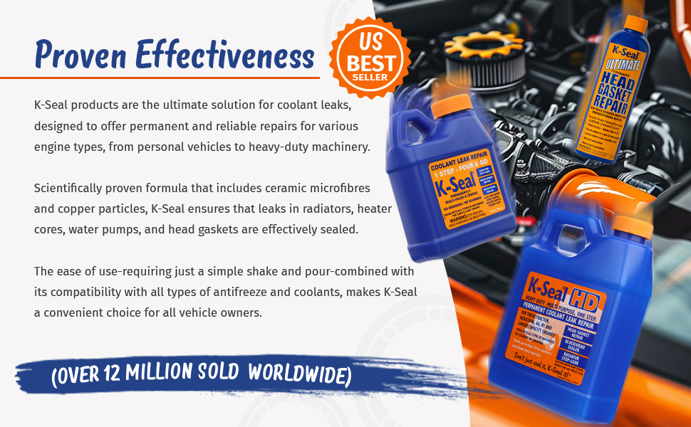 K-Seal is the Ultimate Solution for coolant leaks
