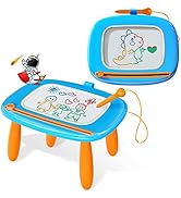 Kikidex Magnetic Drawing Board, Toddler Girl Toys for 1-2 Year Old, Doodle Board Pad Learning and...