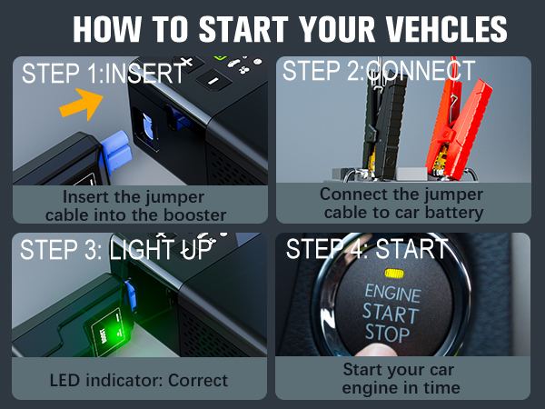 car jumper starter portable portable car jump starter jump starter with air compressor