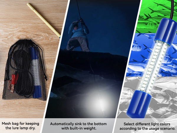 Fish Attractants underwater light