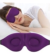 ZGGCD Sleep Mask for Side Sleeper, Light Blocking Sleeping Eye Mask for Women Men, 3D Contoured C...