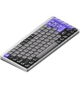 nuphy Air75 HE Rapid Trigger Gaming Keyboard,Hall Effect keybaord,84 Keys 75% Layout Adjustable A...