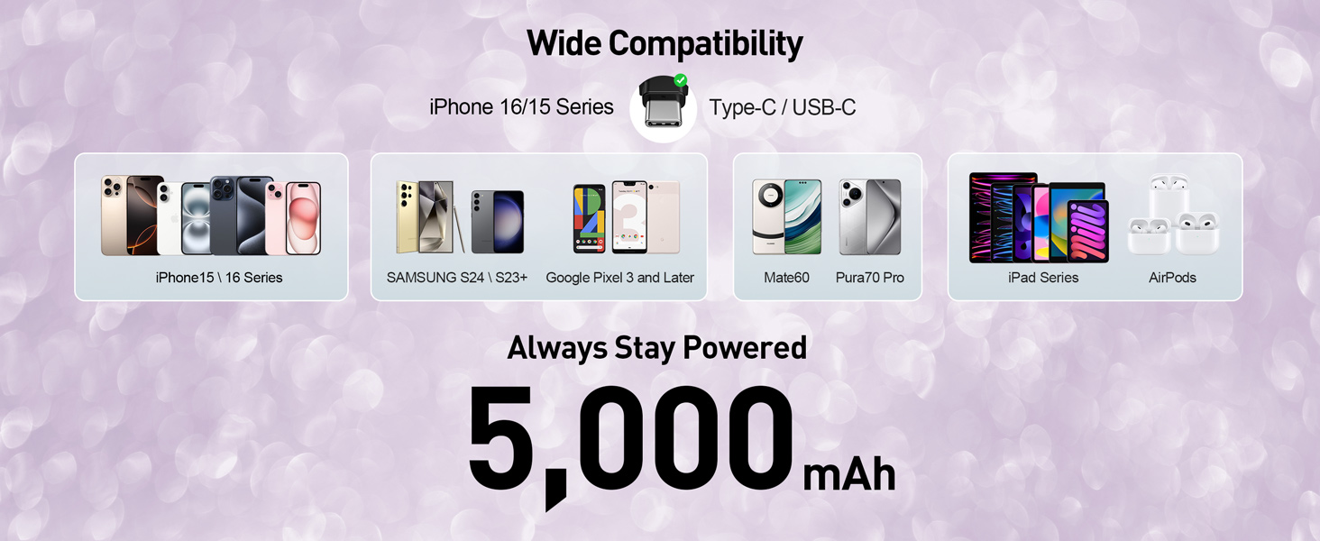 portable charger for iphone 15