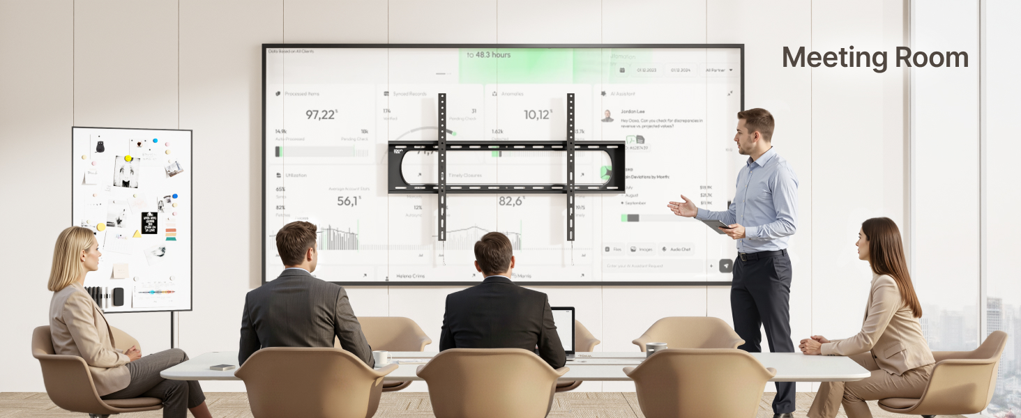 fixed tv wall mount 100inch