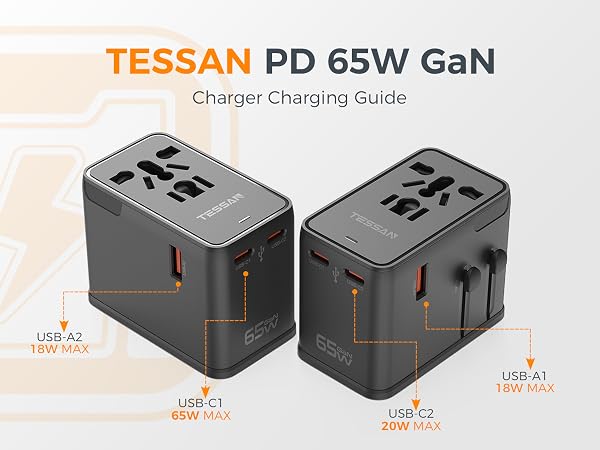 International travel adapter