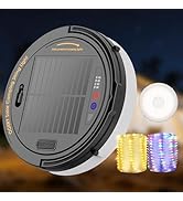 OGERY Solar Camping String Lights, 5400mAh/ 49.2FT/ 11 Modes Rechargeable Camping Lights Outdoor/...