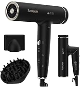ANNLARY Plasmonic Hair Dryer with Diffuser for Curly Hair, 110000 RPM Professional High Speed Blo...