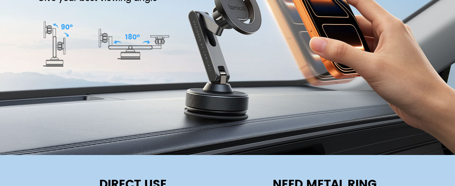magnetic phone holder for car