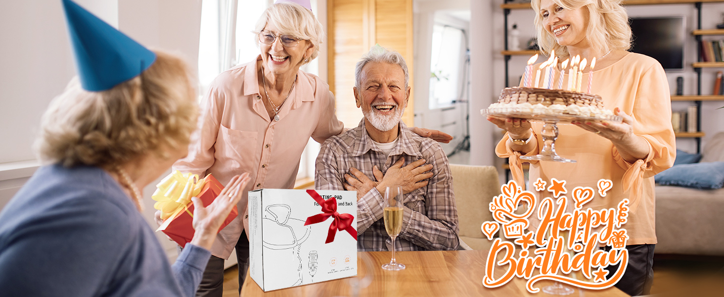 Heating pads are the best birthday gifts for family members, friends and loved ones