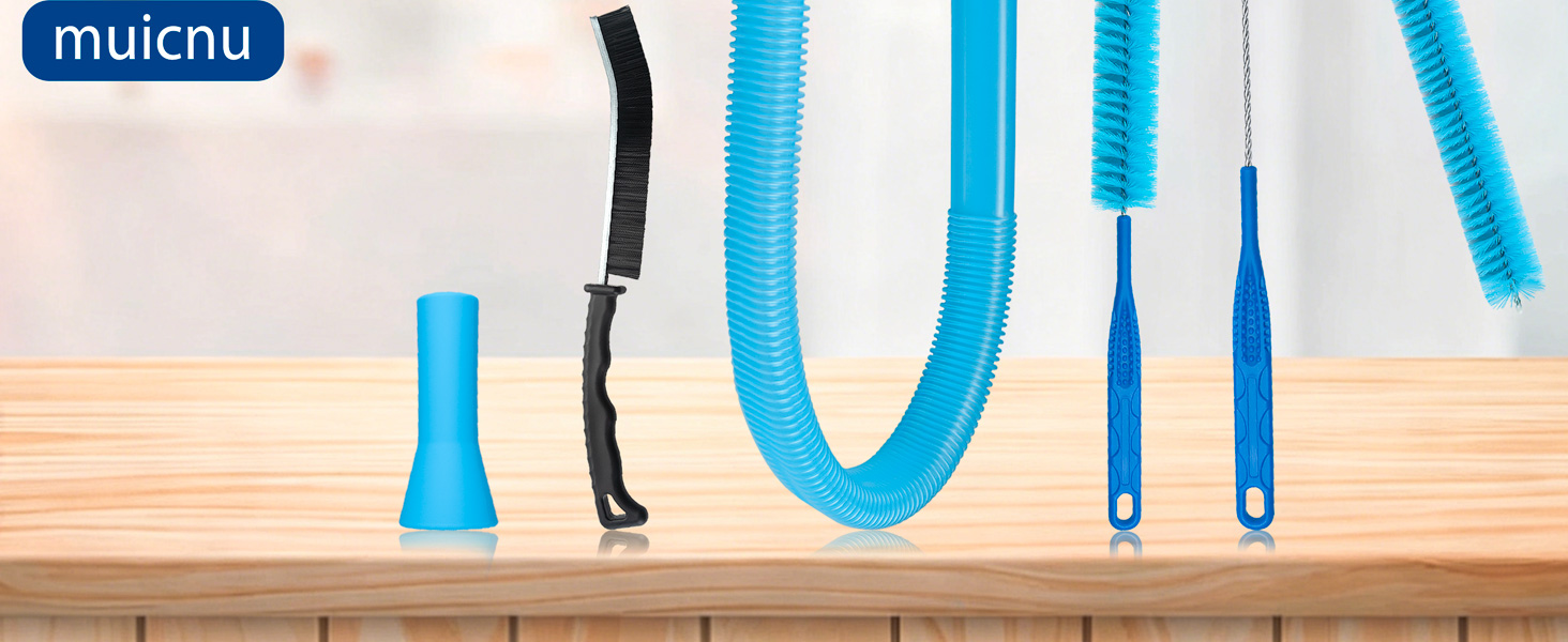 Dryer Vent Cleaner Kit, 5-Piece Professional Cleaning Kit with Flexible Dryer Vent Brush