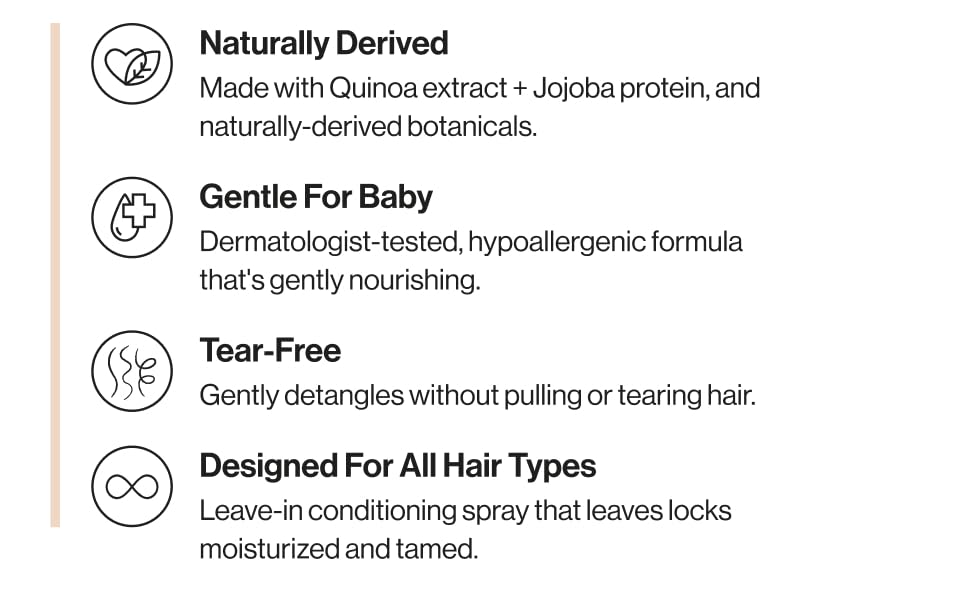 Clean Conscious Formula; Gentle For Baby; Hypoallergenic + Cruelty Free